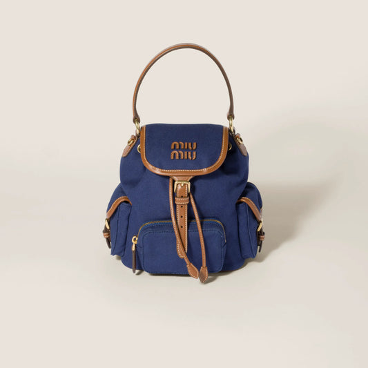 Cornflower Blue/Brandy