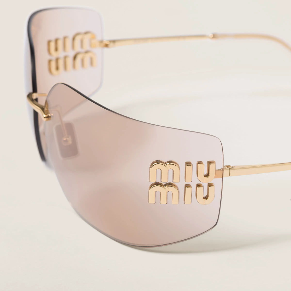 Rose gold lenses