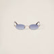Indigo lenses